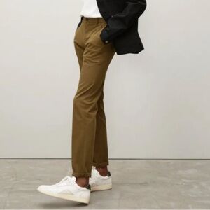 NWT Everlane Mens The Performance Chino Uniform Slim Fit Kalmata Green Sz 32x34